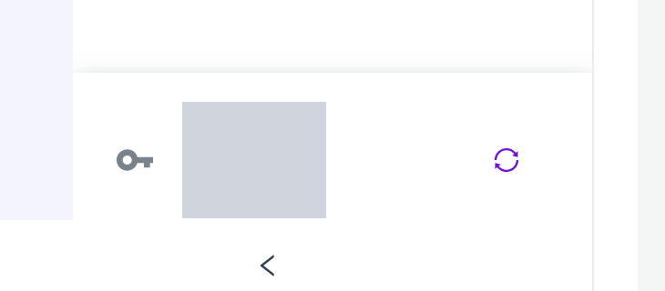 Bottom of the sidebar with the key icon, the Support PIN, the refresh button and the collapse arrow